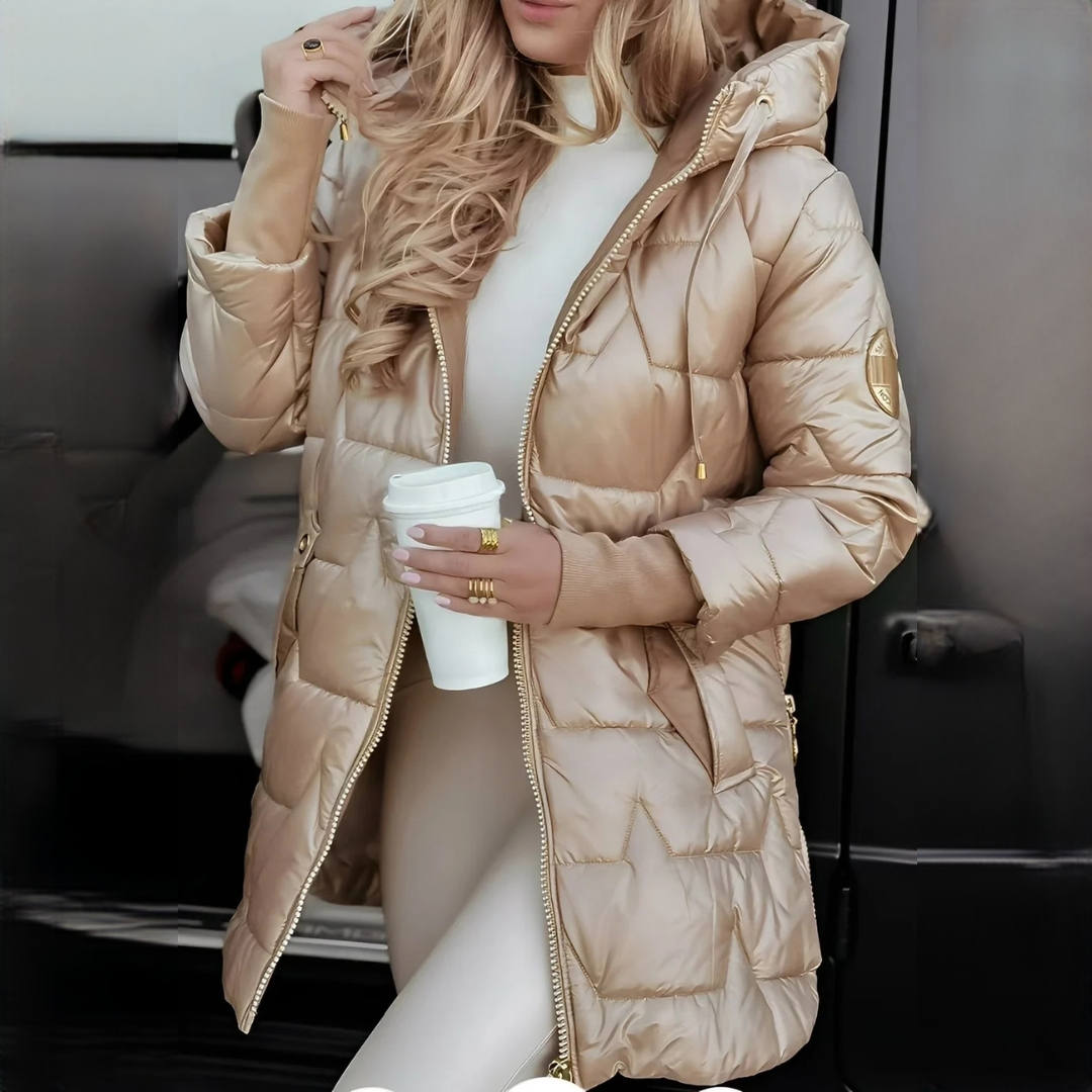 Georgina - Stylish and cozy coat with hood