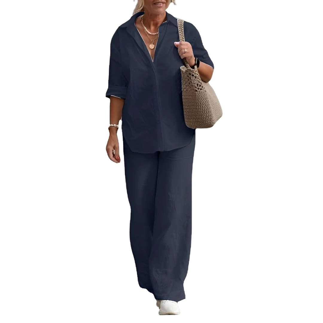 Earlyne - Relaxed pants set