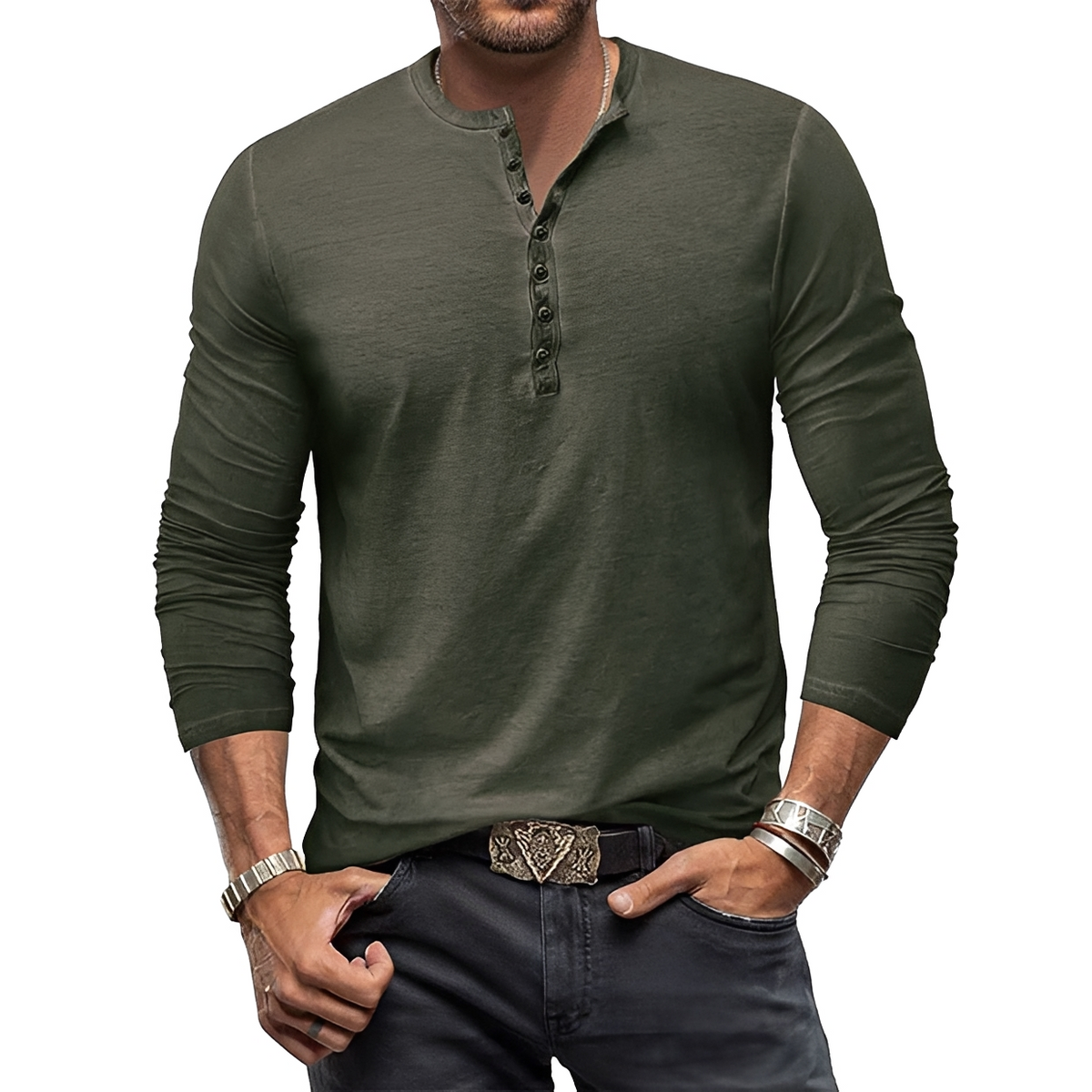 Clifford - Timeless shirt with button closure