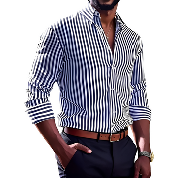 Bricen - Long-sleeve striped shirt