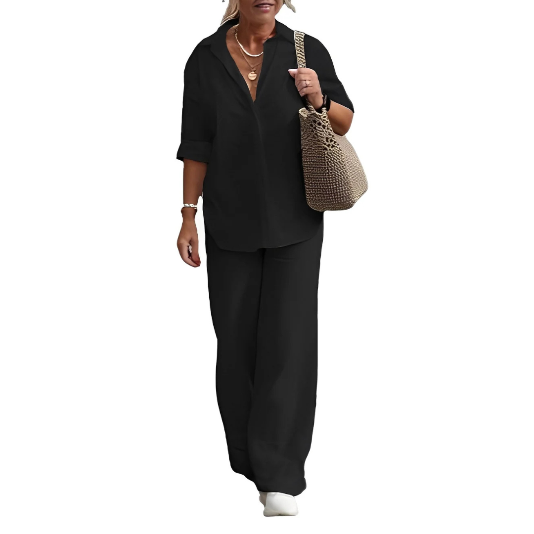 Earlyne - Relaxed pants set