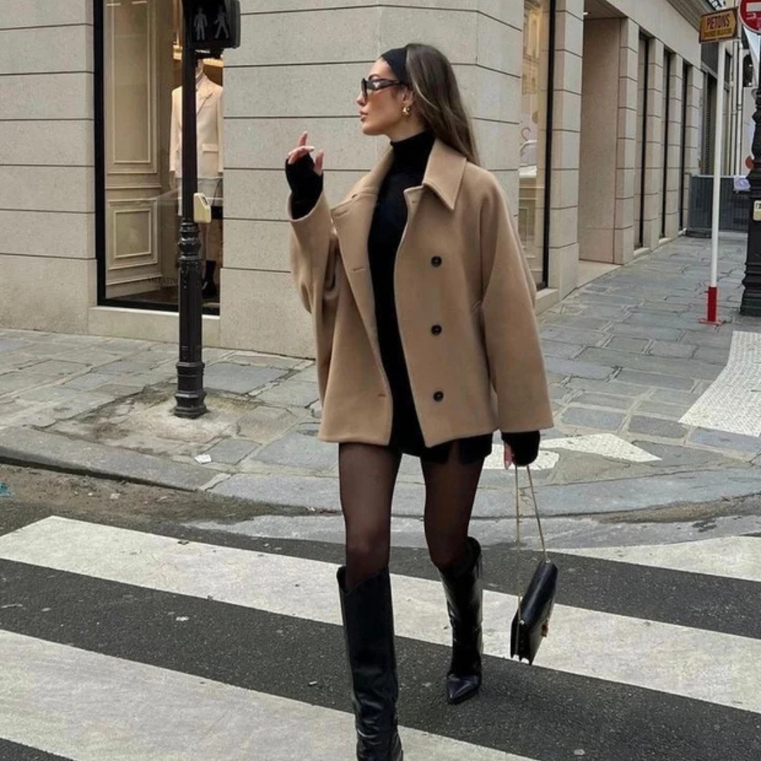 Hannah - Oversized stylish and cozy coat