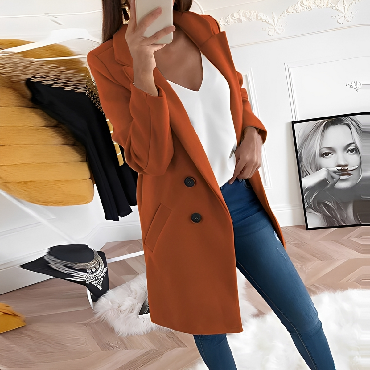 Tiffany - Stylish and cozy coat