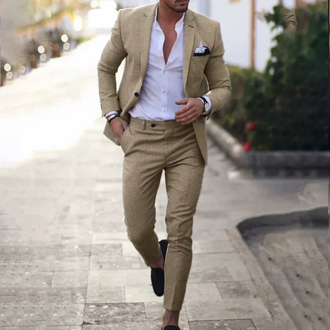 Asher - Casual suit set with trousers