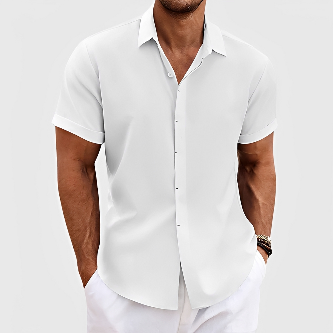 Zalde - Classic buttoned polo