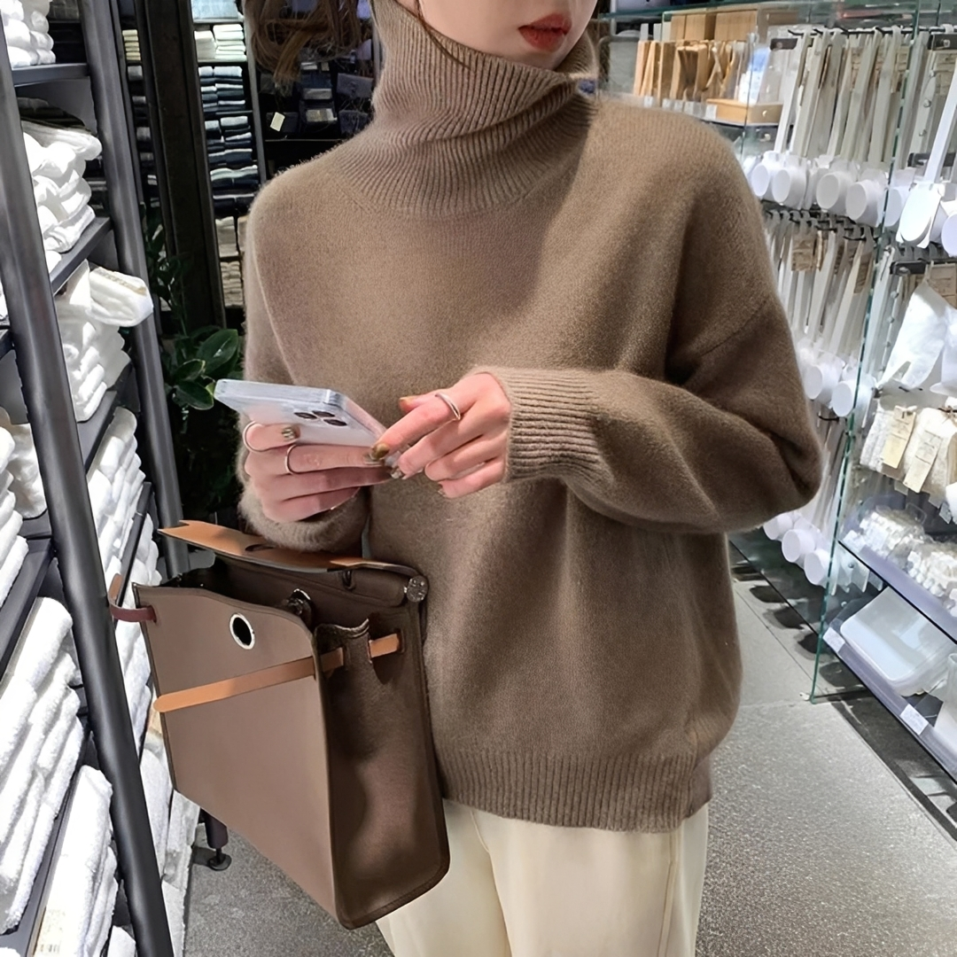 Adiene - Stylish and cozy turtleneck sweater