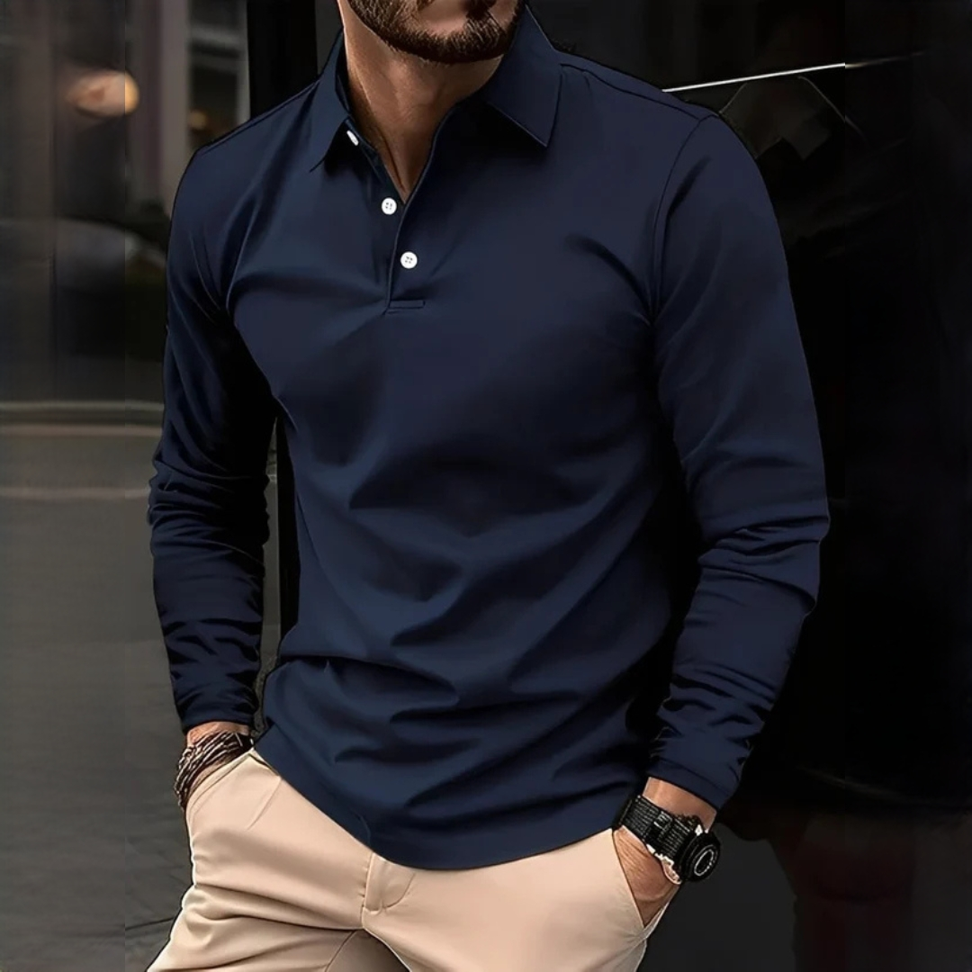 Brence - Timeless long-sleeve shirt