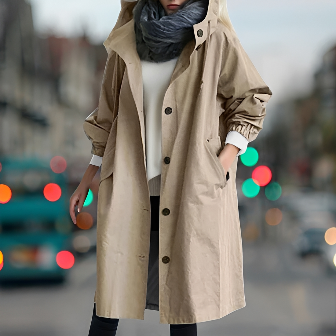 Ezza - Stylish and cozy raincoat