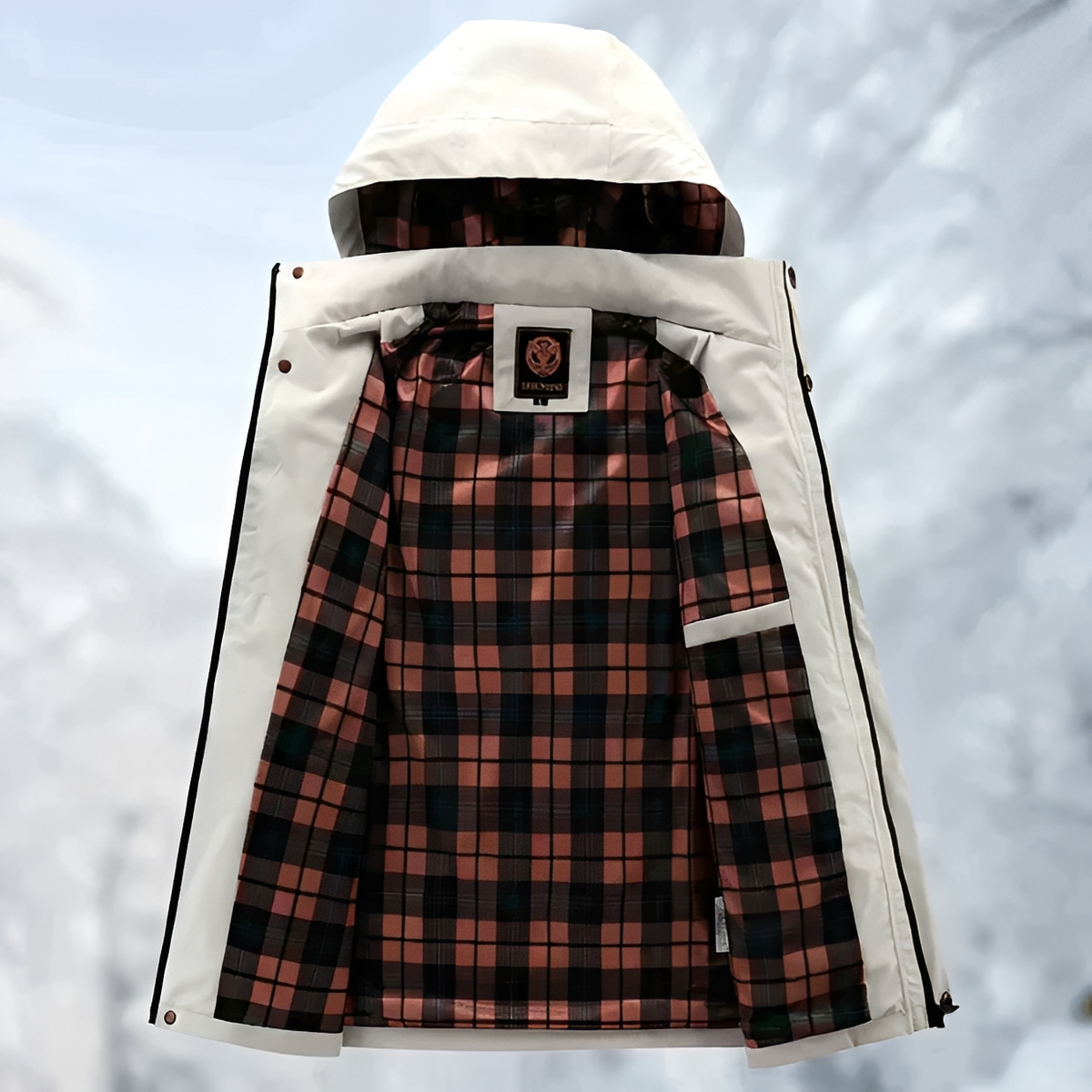 Luke - Cozy and warm hooded coat