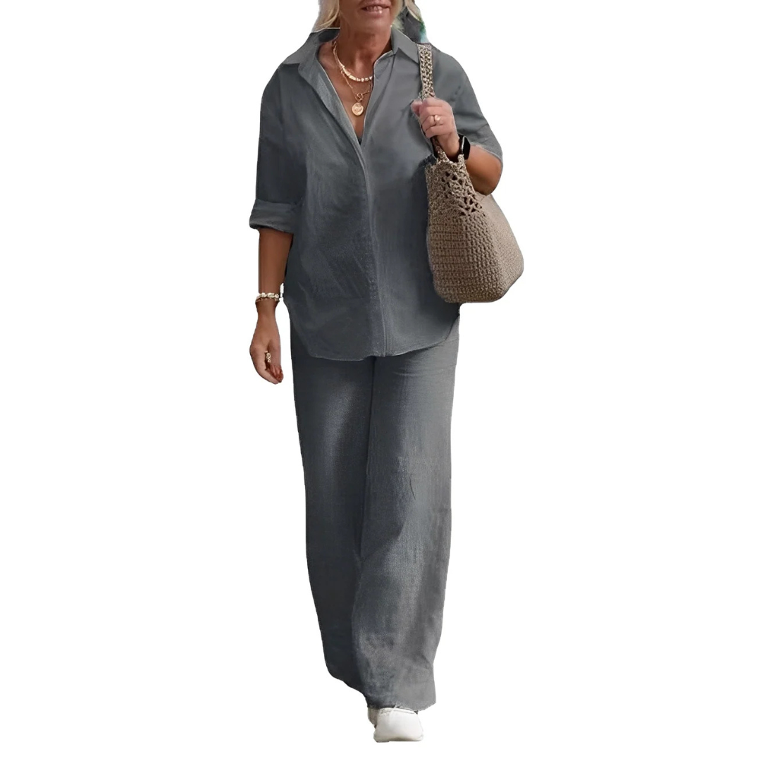 Earlyne - Relaxed pants set