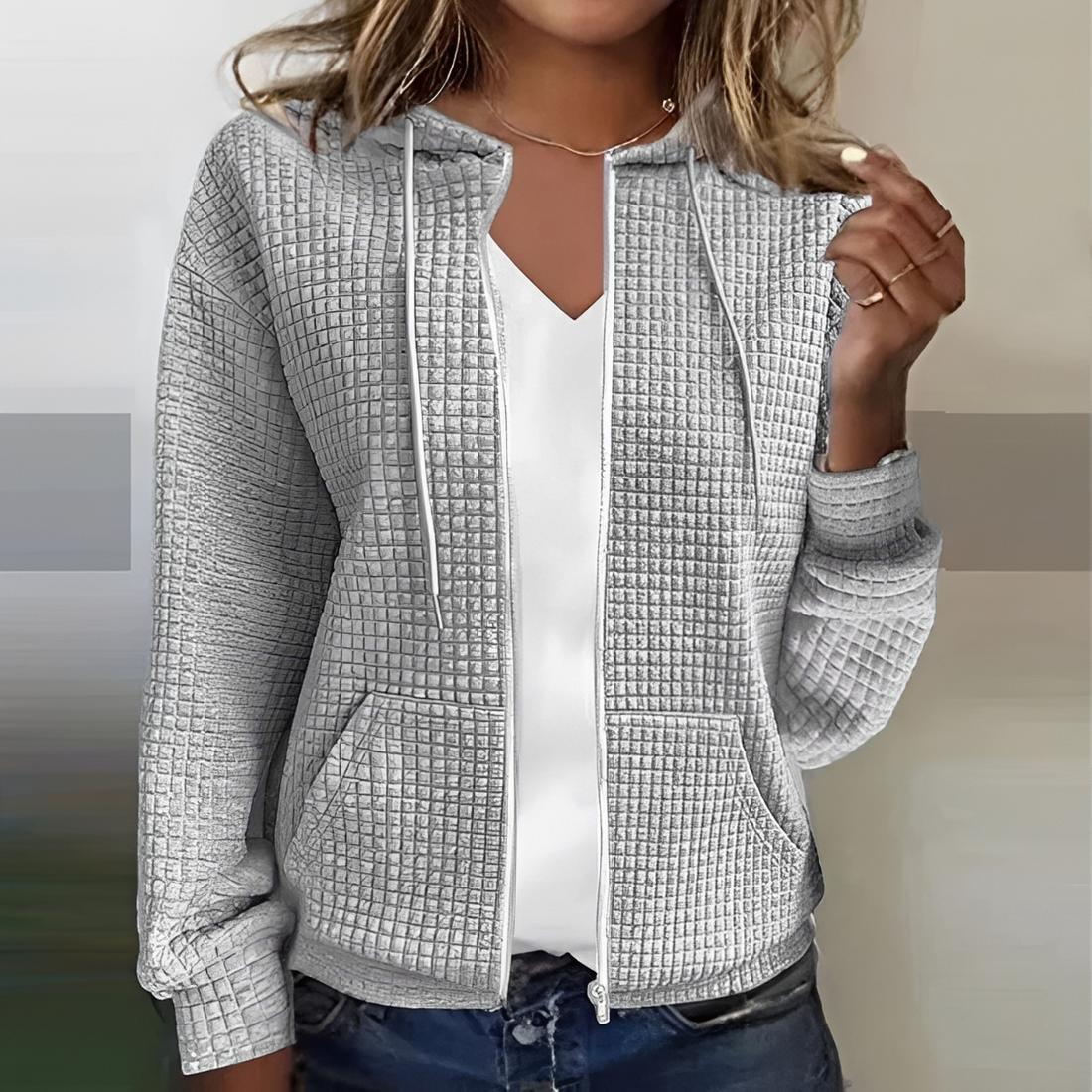 Kristel - Stylish jacket with zipper