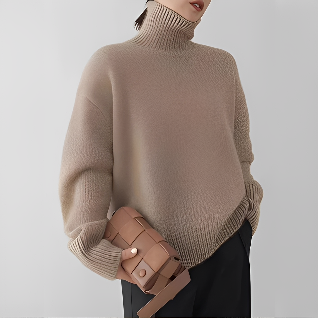 Adiene - Stylish and cozy turtleneck sweater