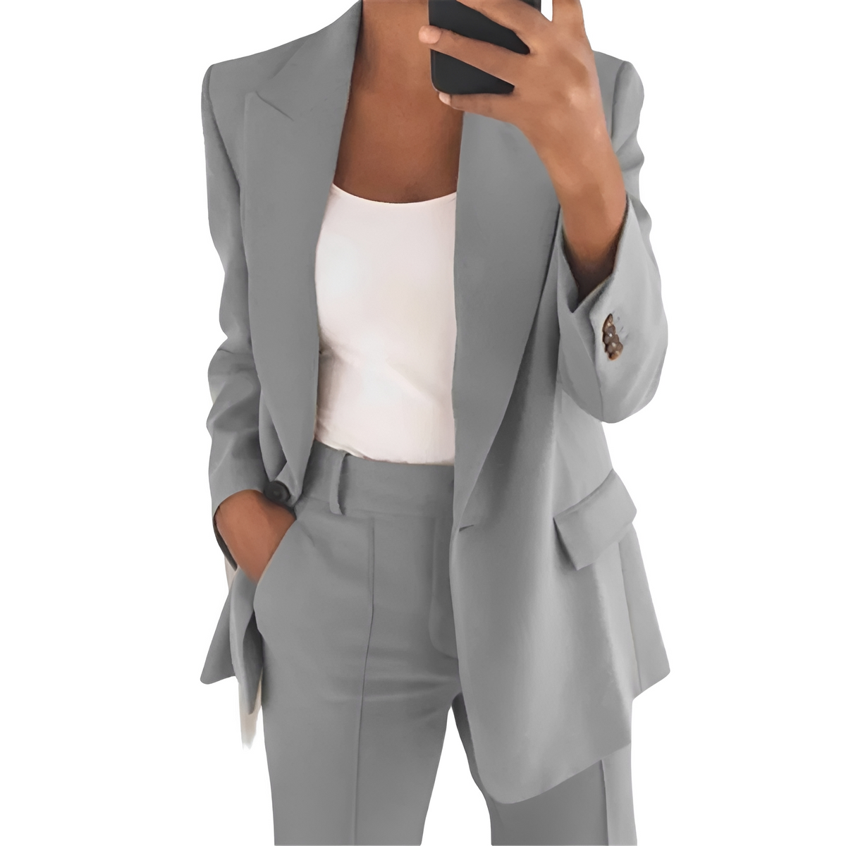 Johara - Relaxed set with jacket and trousers