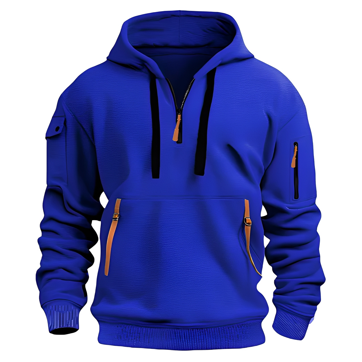 Norton - Sturdy half-zip hoodie