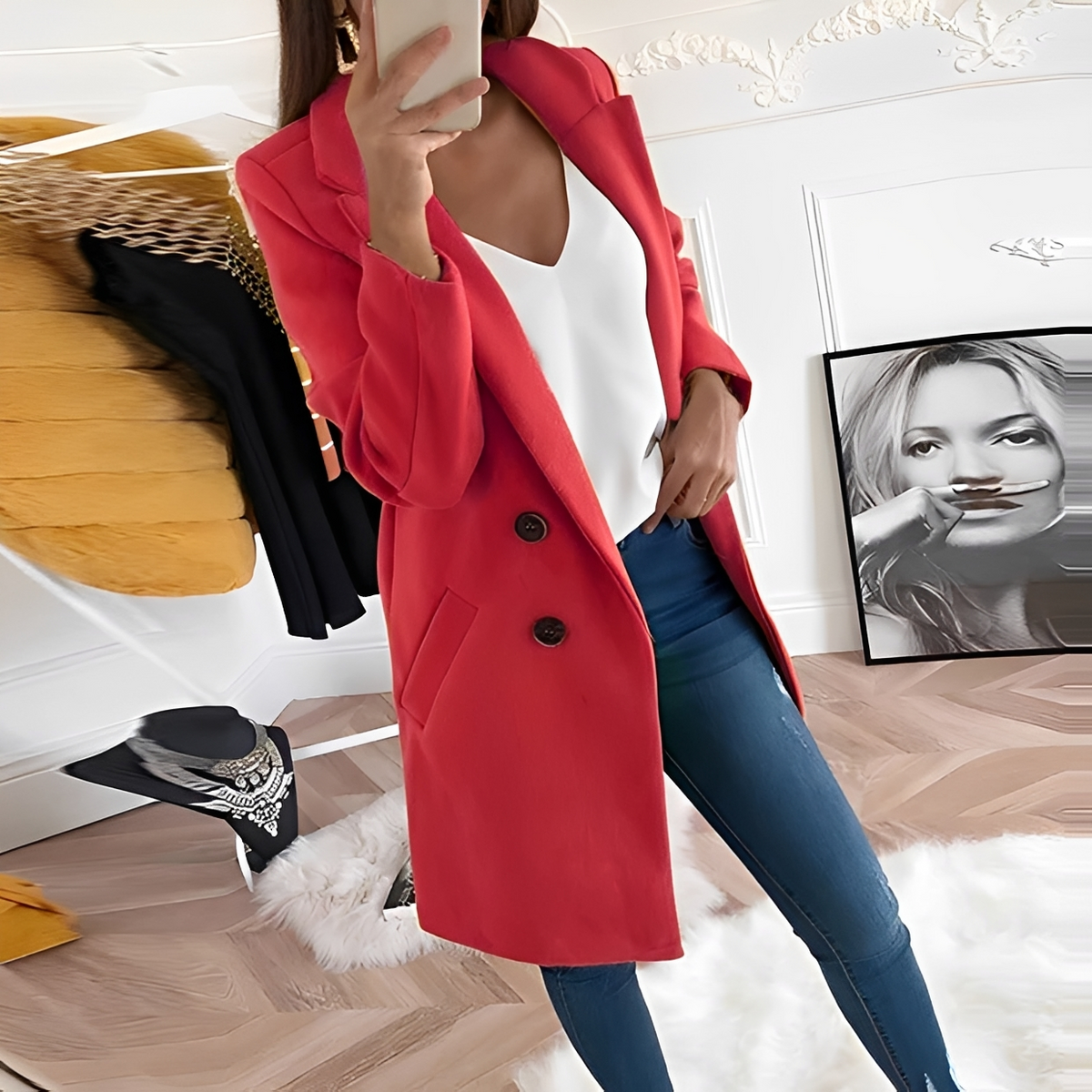 Tiffany - Stylish and cozy coat