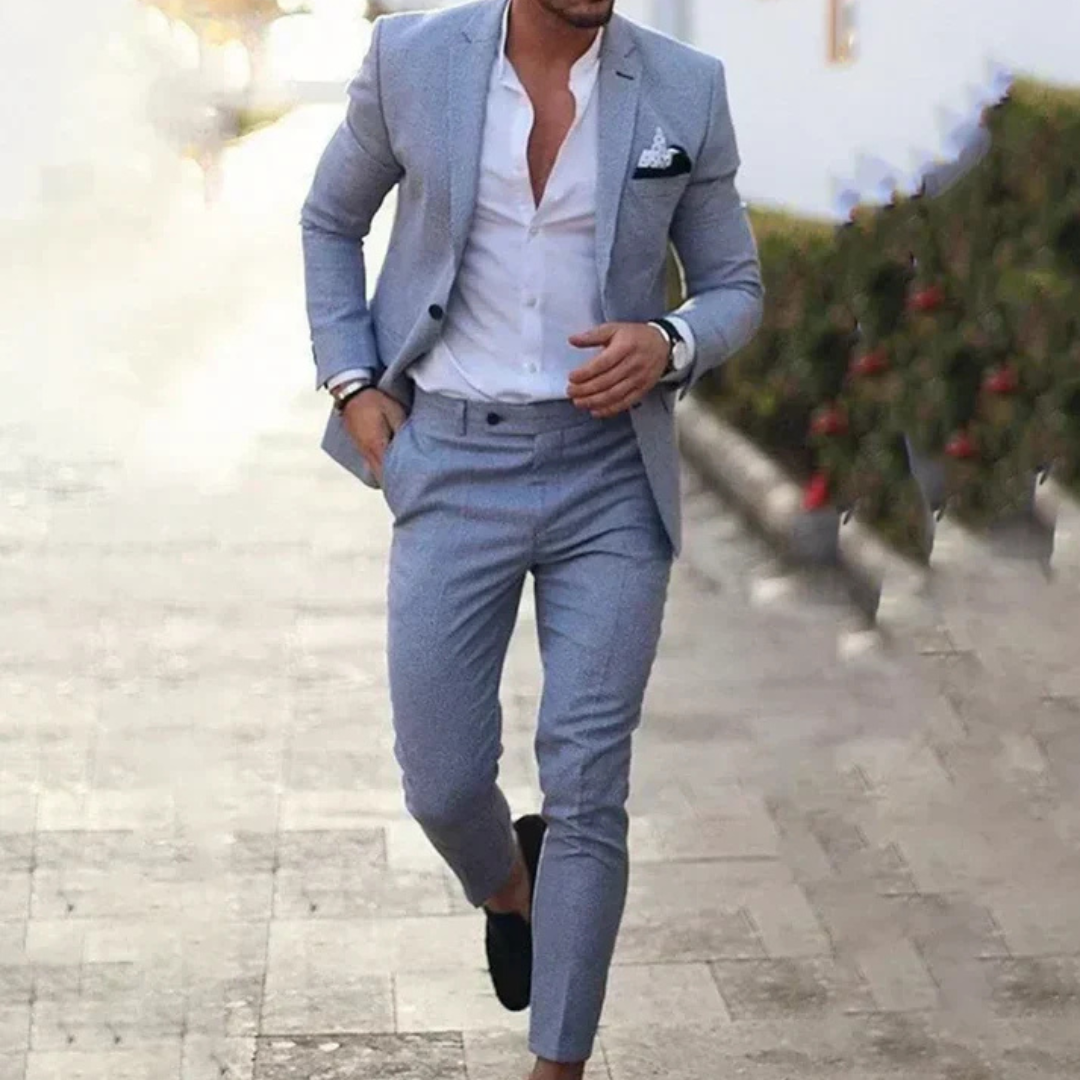 Asher - Casual suit set with trousers