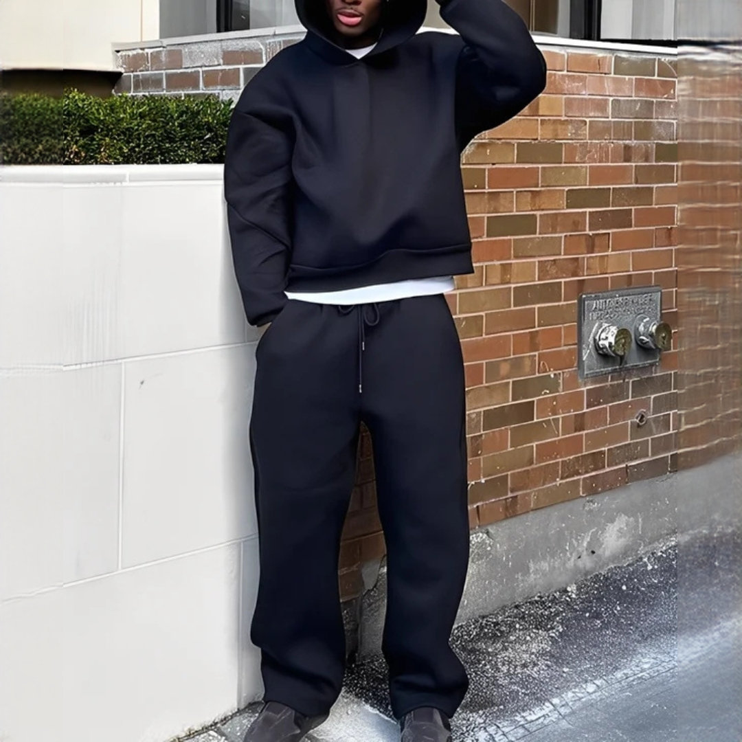 Marlon - Loose-fit hoodie and pants combo