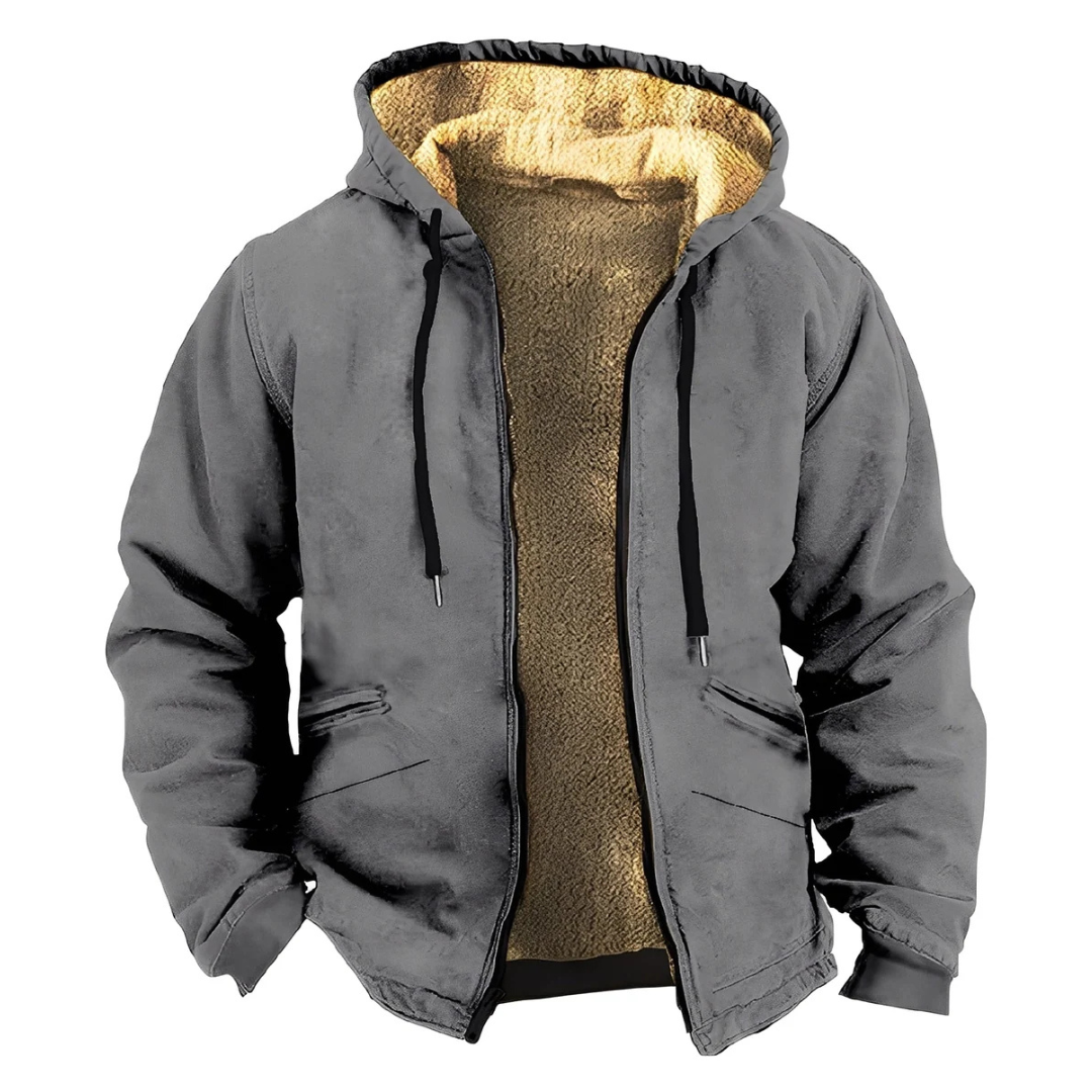 Mervin - Hooded jacket, comfy and elegant
