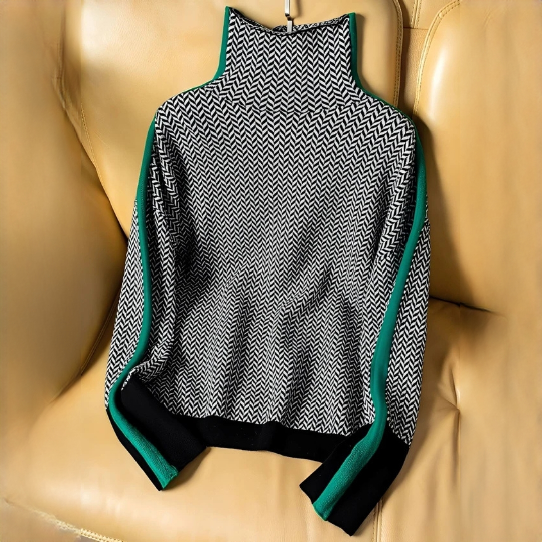 Anita - Comfortable and snug turtleneck sweater