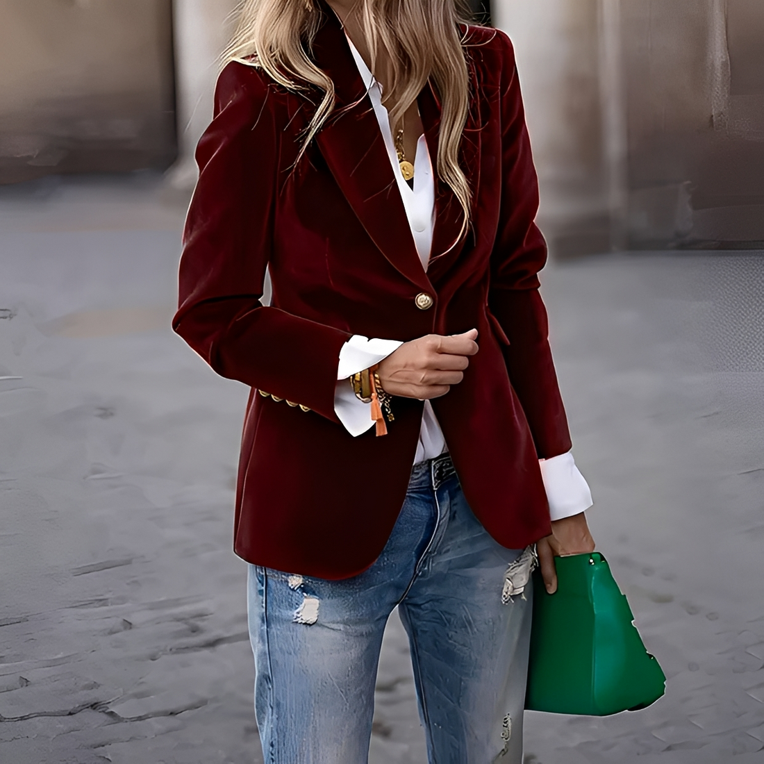 Alesia - Classy and cozy blazer