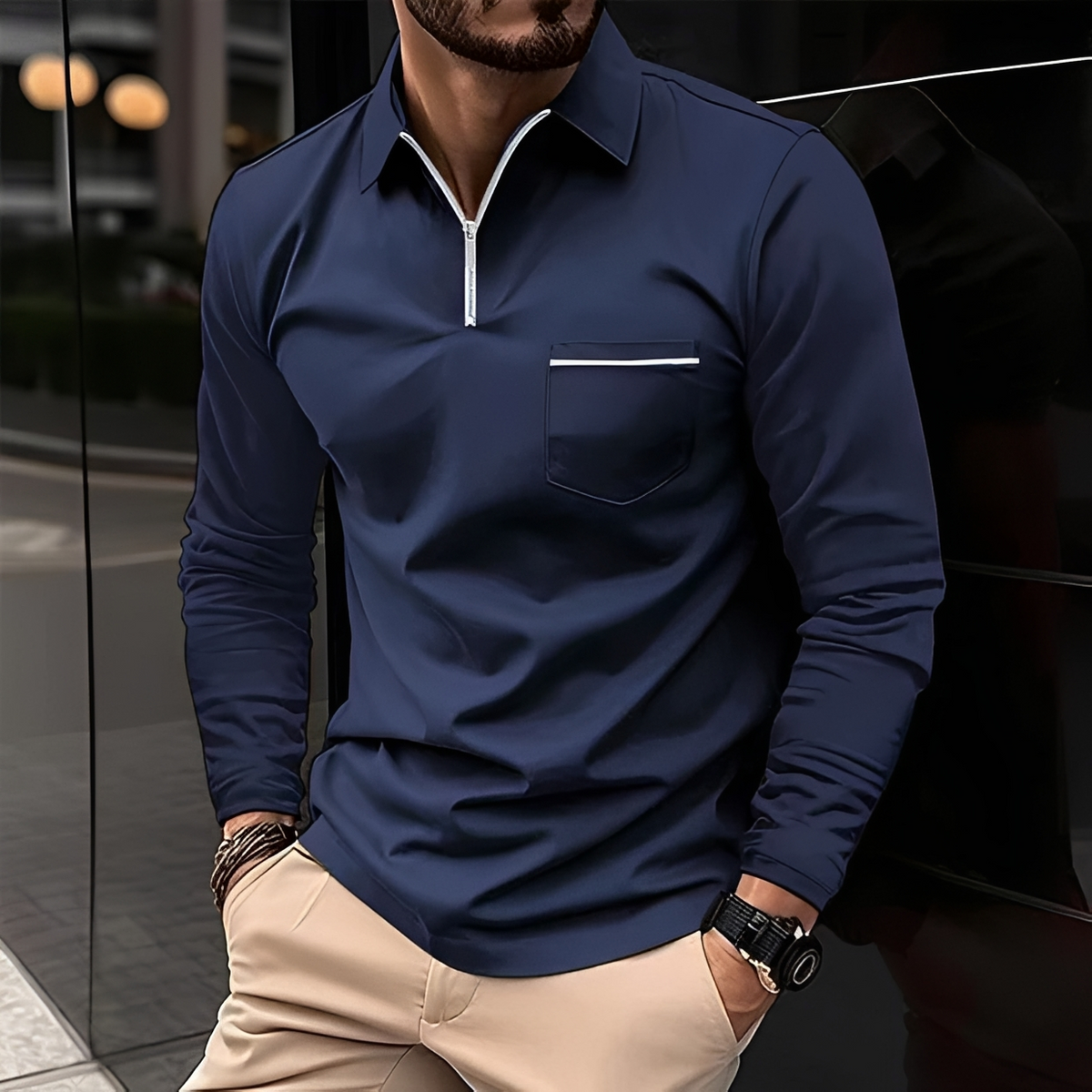 Romeo - Timeless and cozy long-sleeve shirt