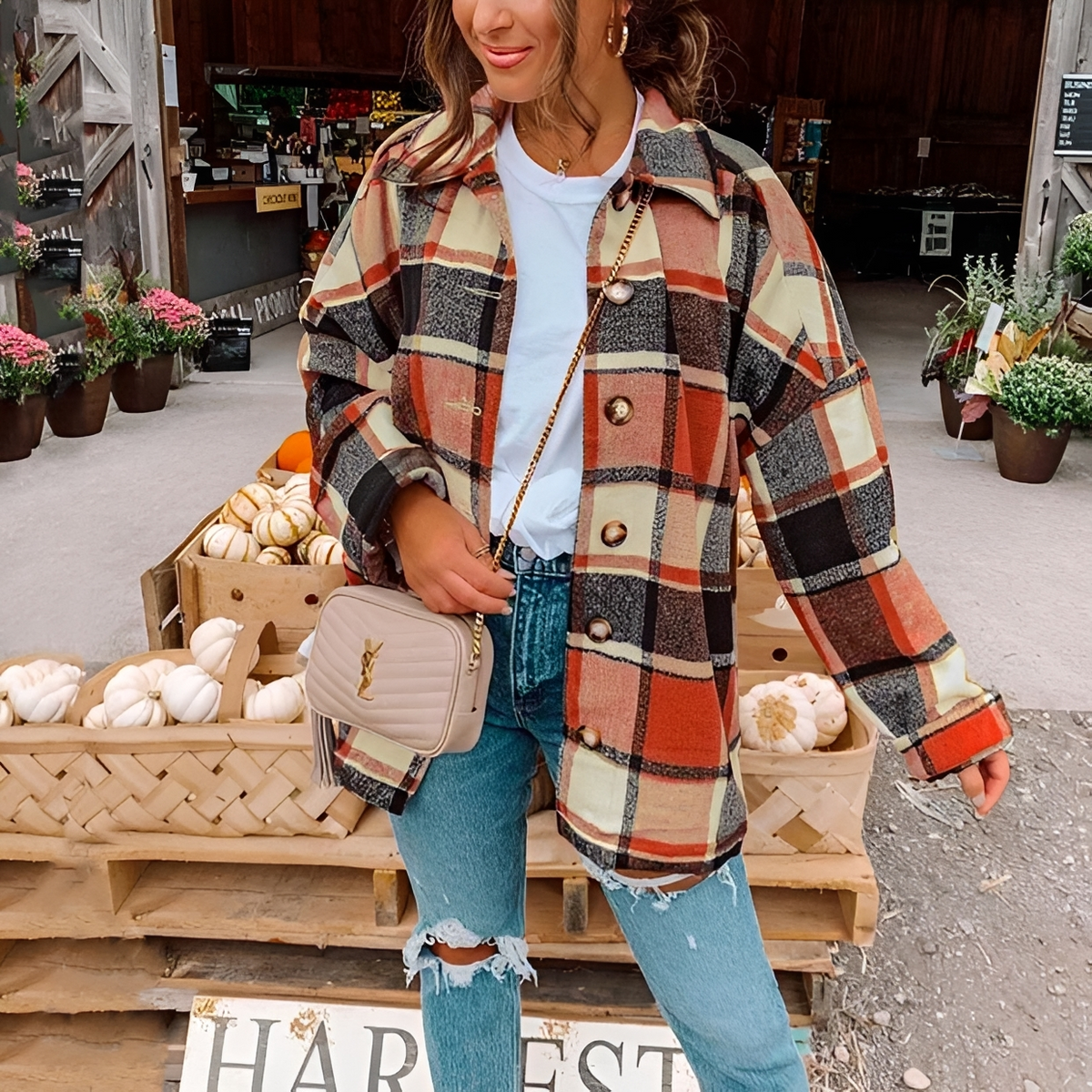 Anna - Stylish and cozy oversized shirt