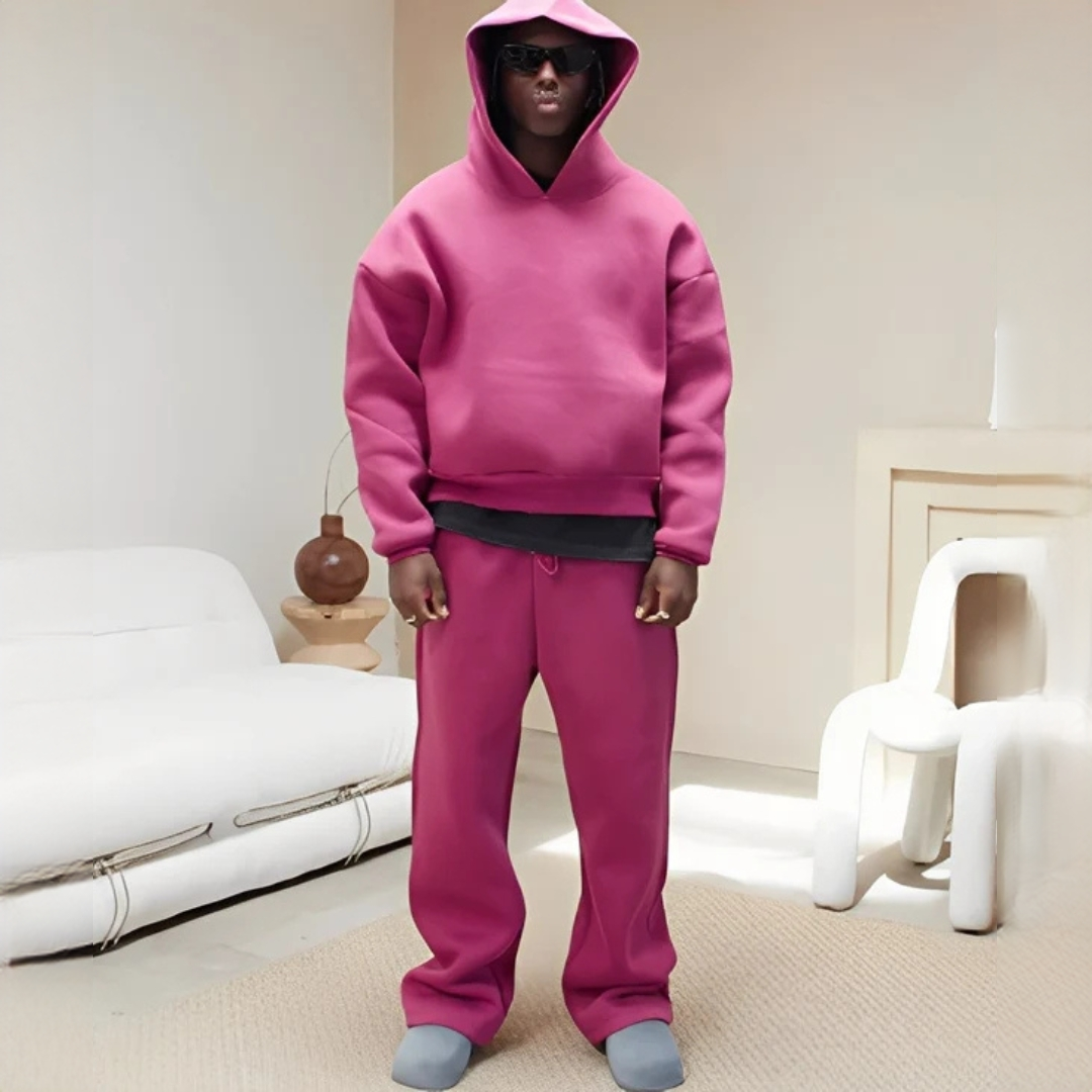 Marlon - Loose-fit hoodie and pants combo