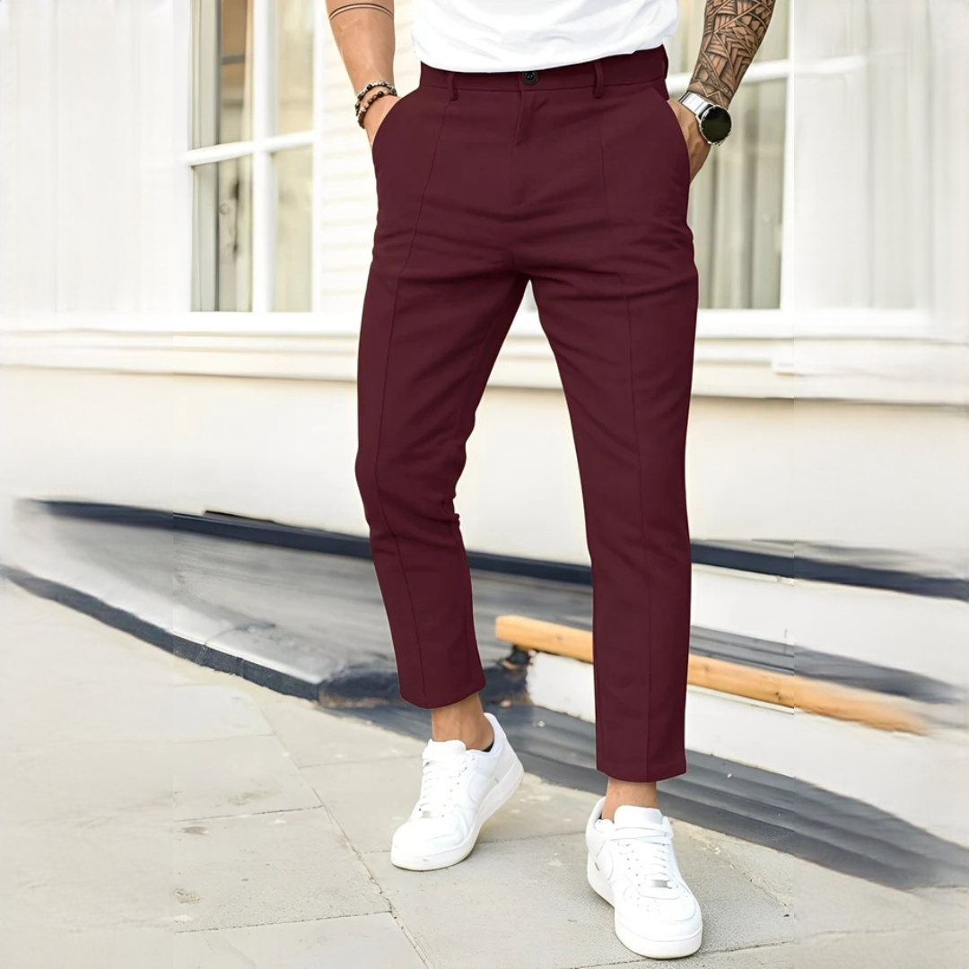 Jerson - Fitted casual pants