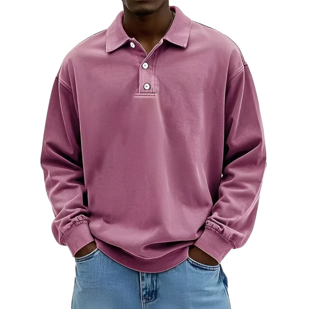 Clayton - Timeless and cozy long-sleeve shirt