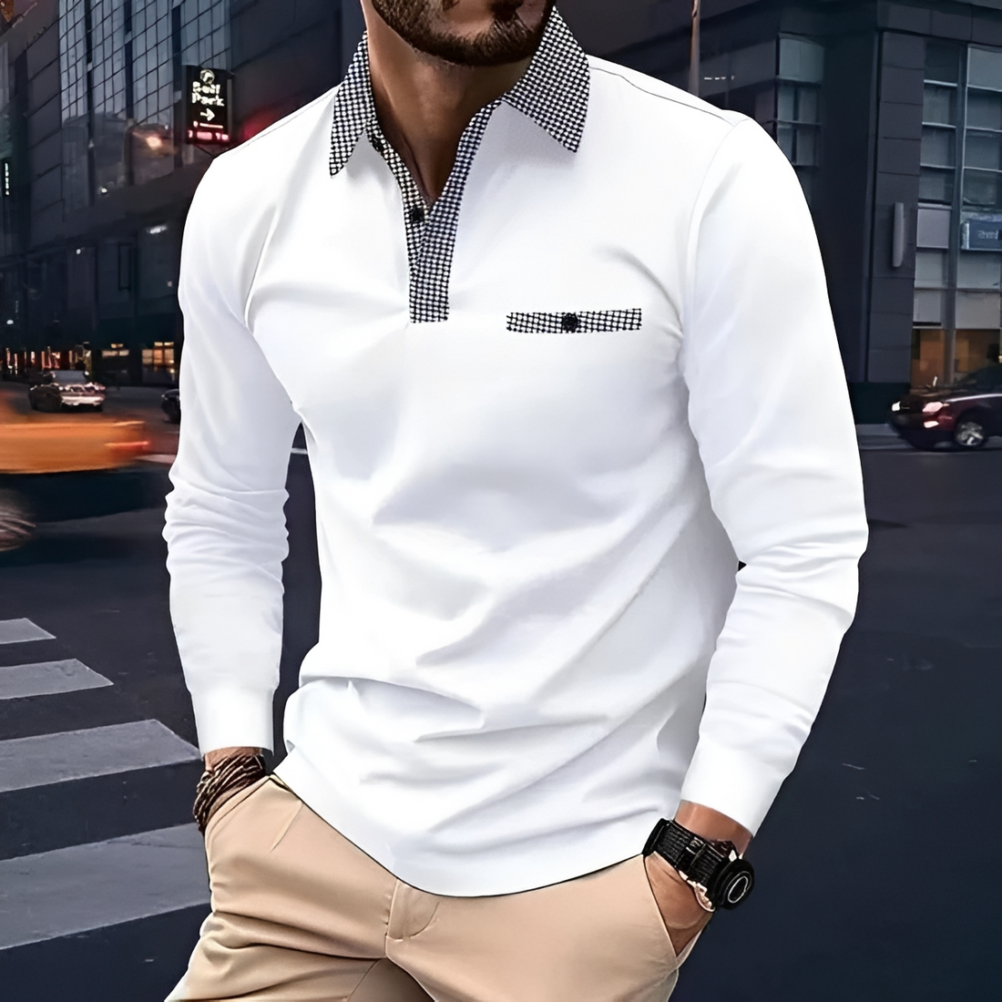 Dansel - Reliable long-sleeve shirt