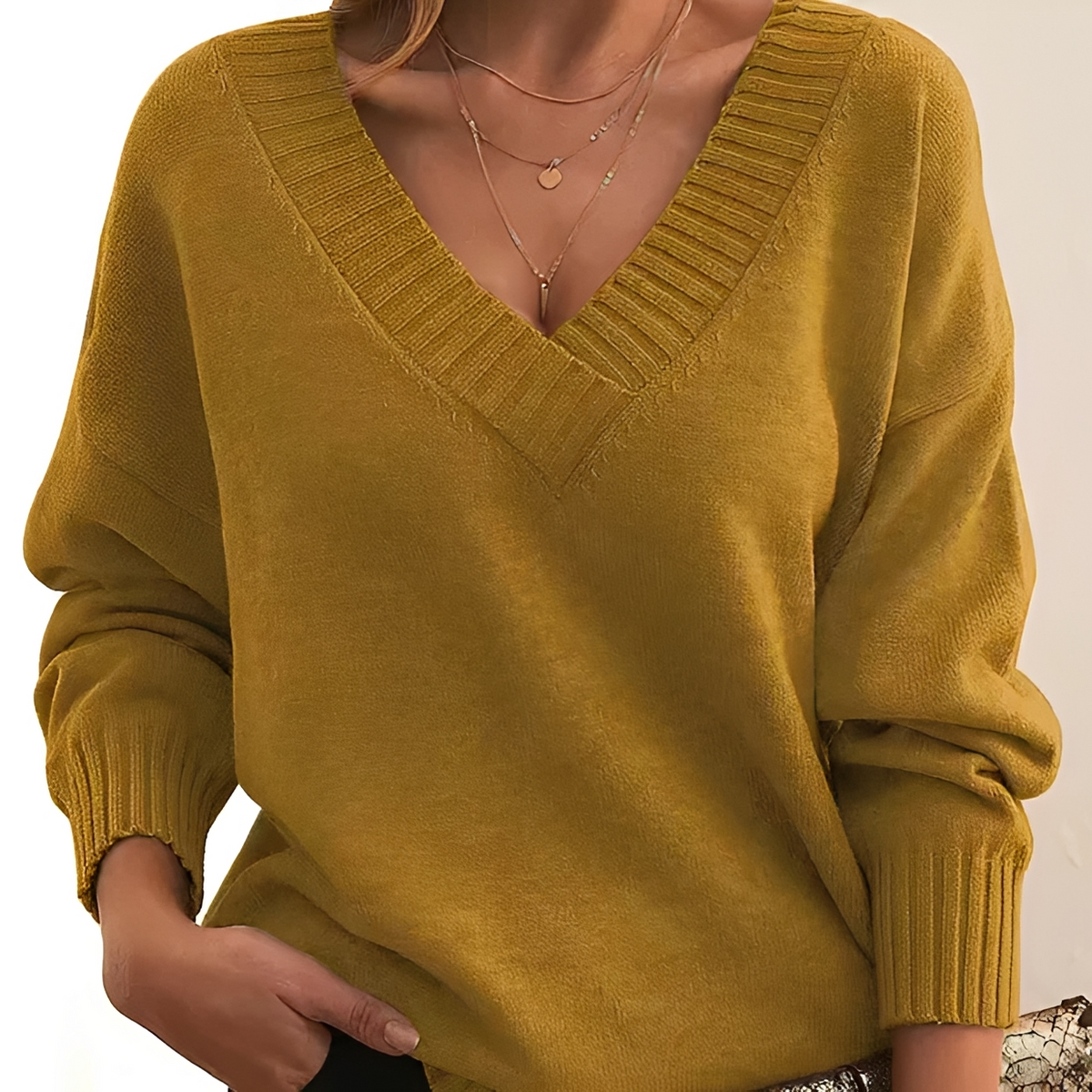 Helga - Cozy sweater in classic style