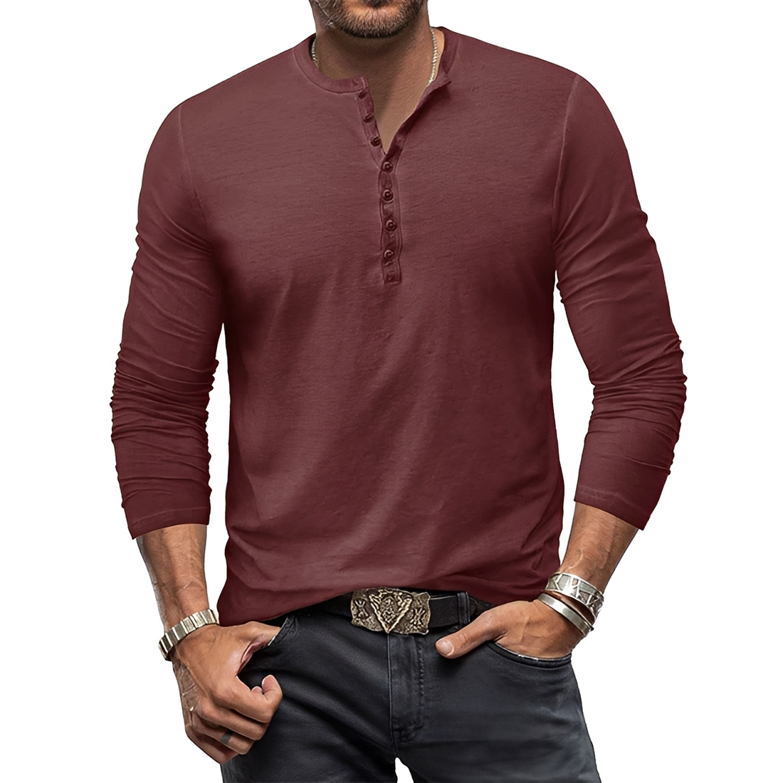 Clifford - Timeless shirt with button closure
