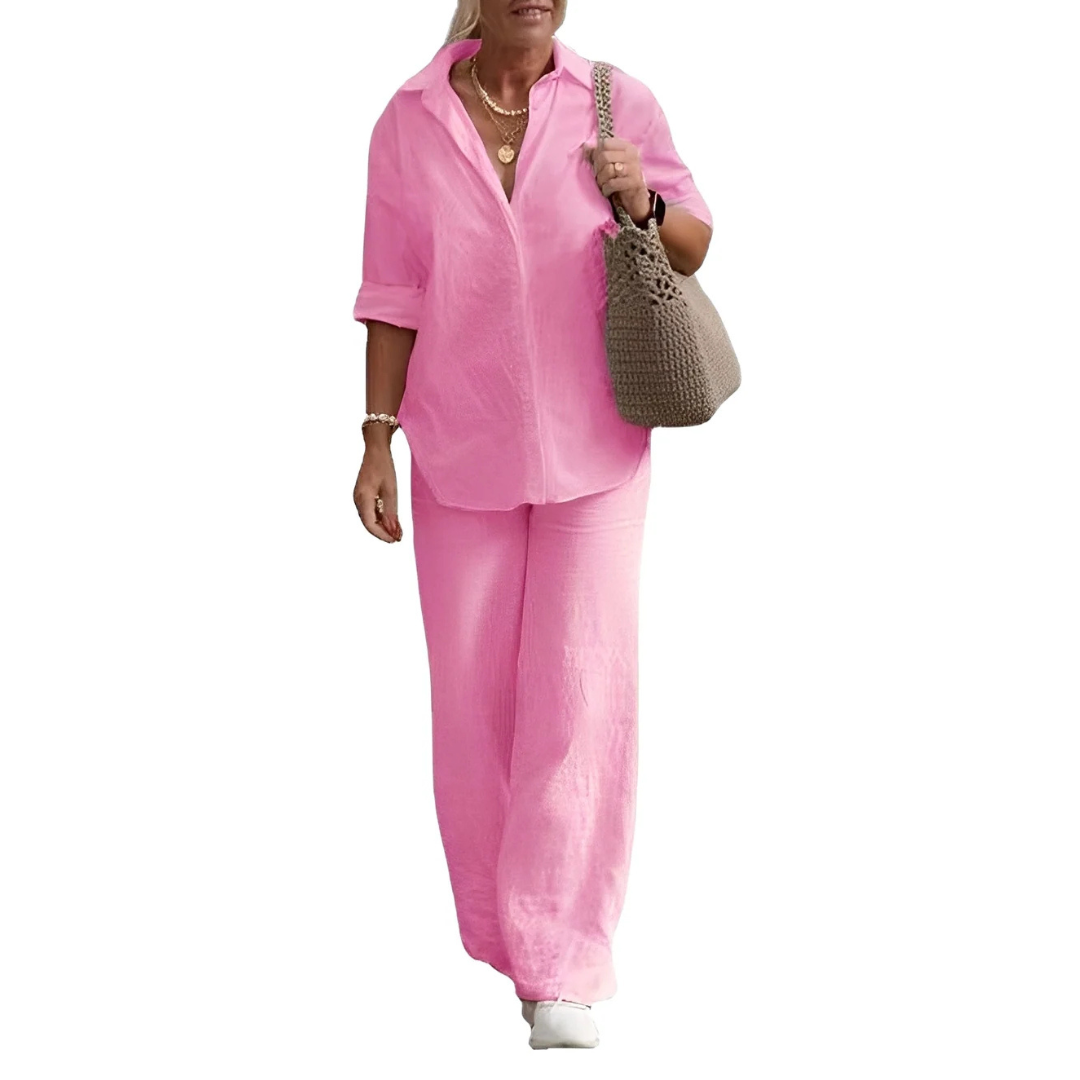 Earlyne - Relaxed pants set