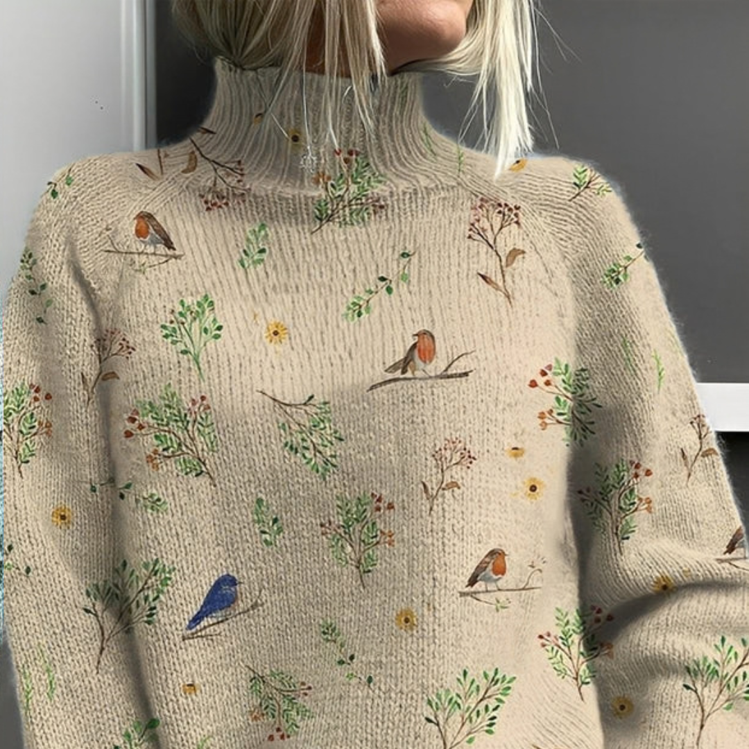Amy - Stylish and sophisticated turtleneck sweater