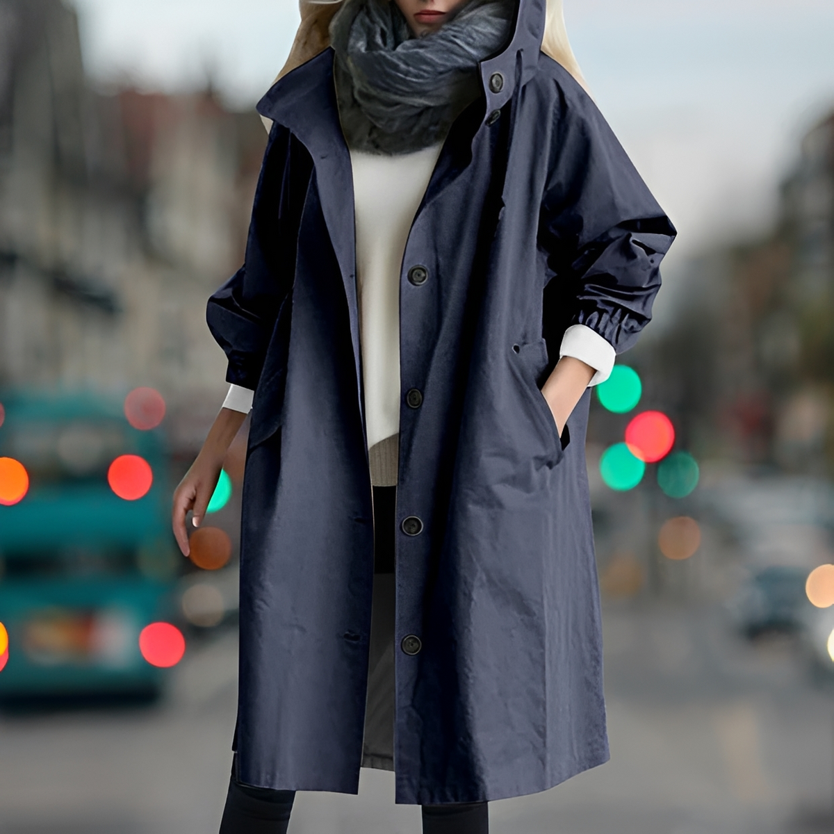 Ezza - Stylish and cozy raincoat