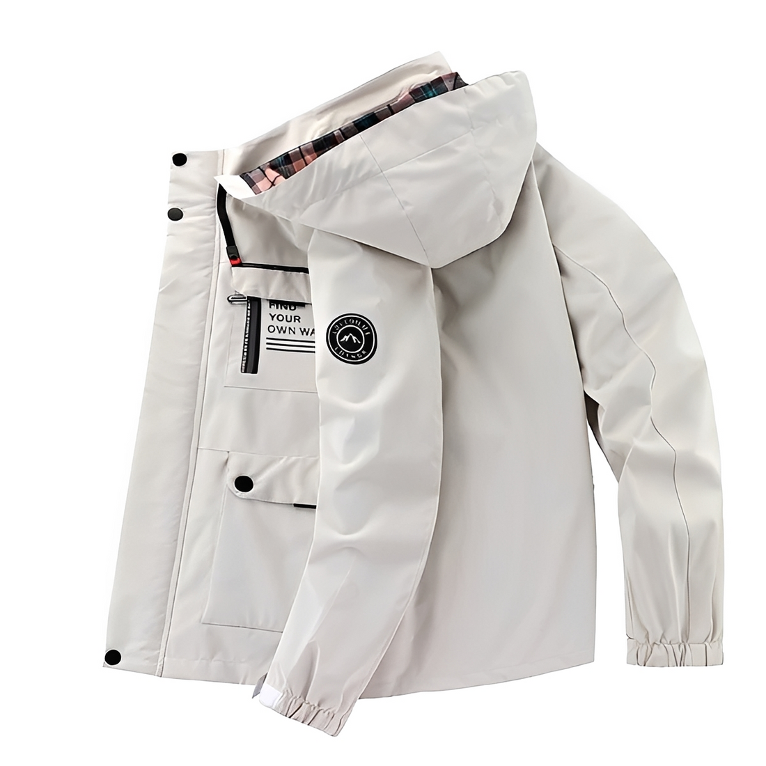 Luke - Cozy and warm hooded coat