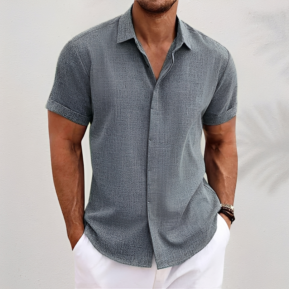 Zalde - Classic buttoned polo