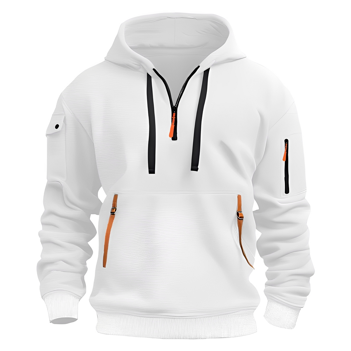 Norton - Sturdy half-zip hoodie