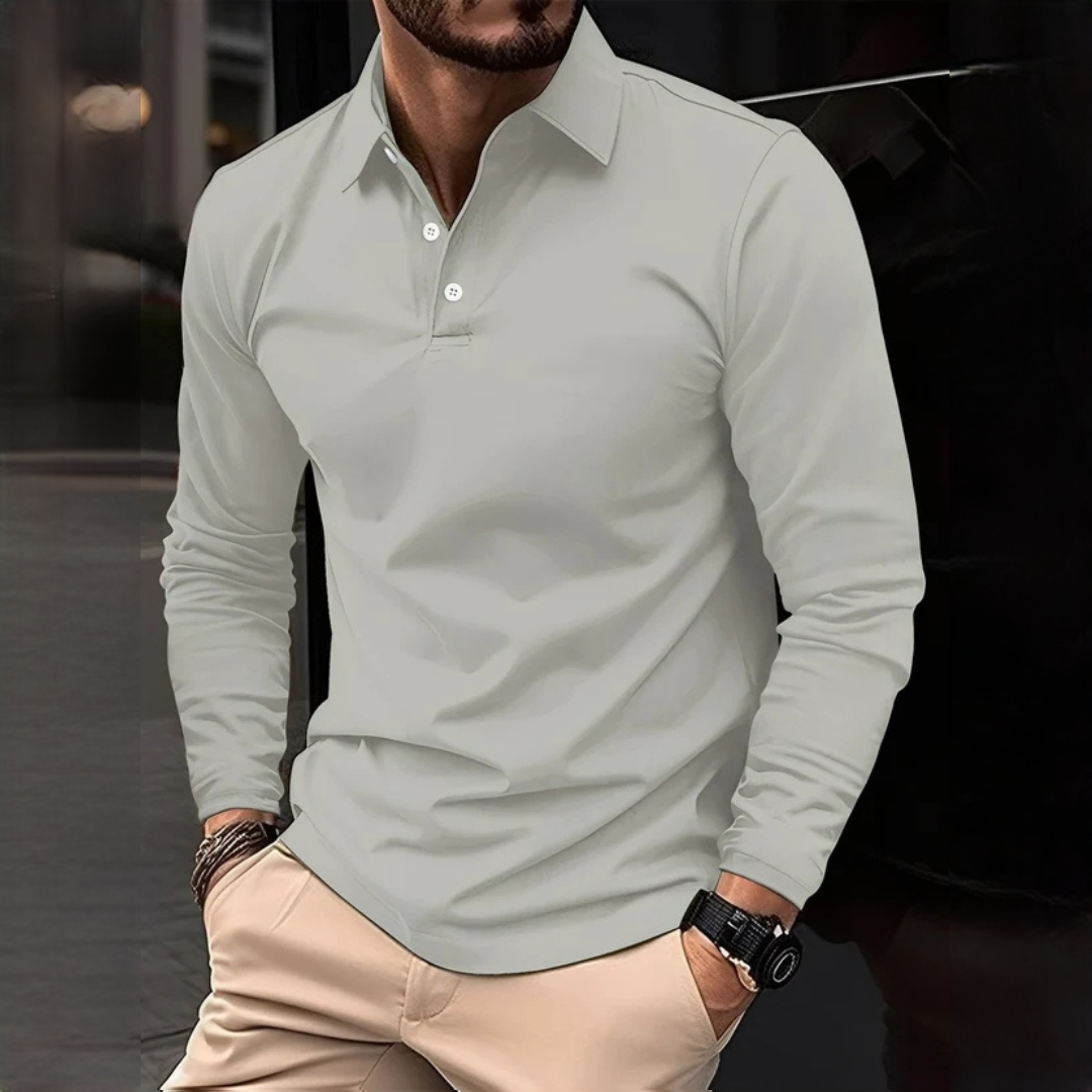 Brence - Timeless long-sleeve shirt