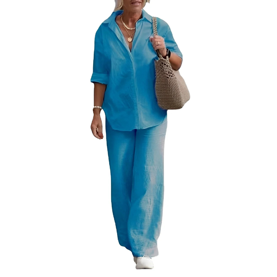 Earlyne - Relaxed pants set