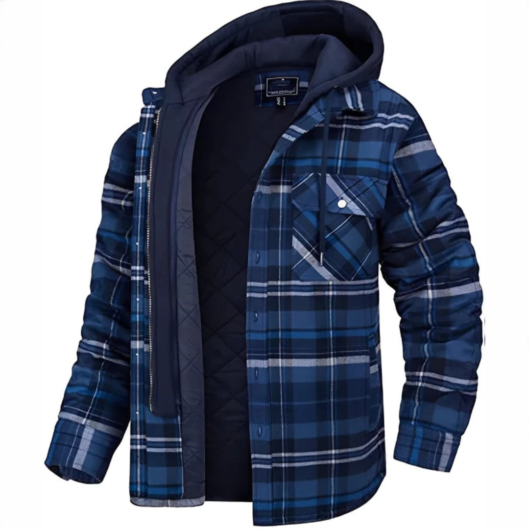 Cole - Cozy checkered jacket