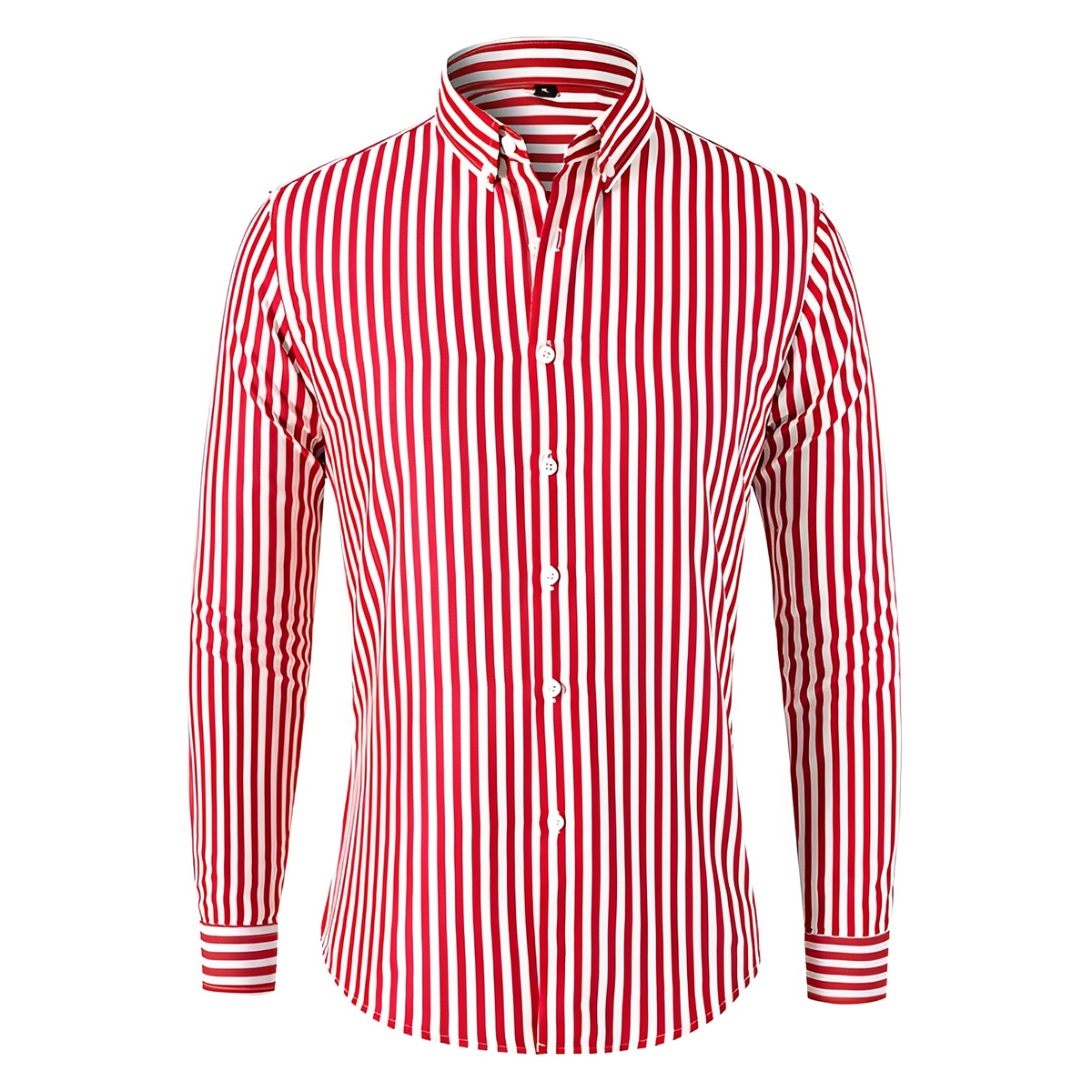 Dennis - Long-sleeve shirt with stripes and relaxed fit