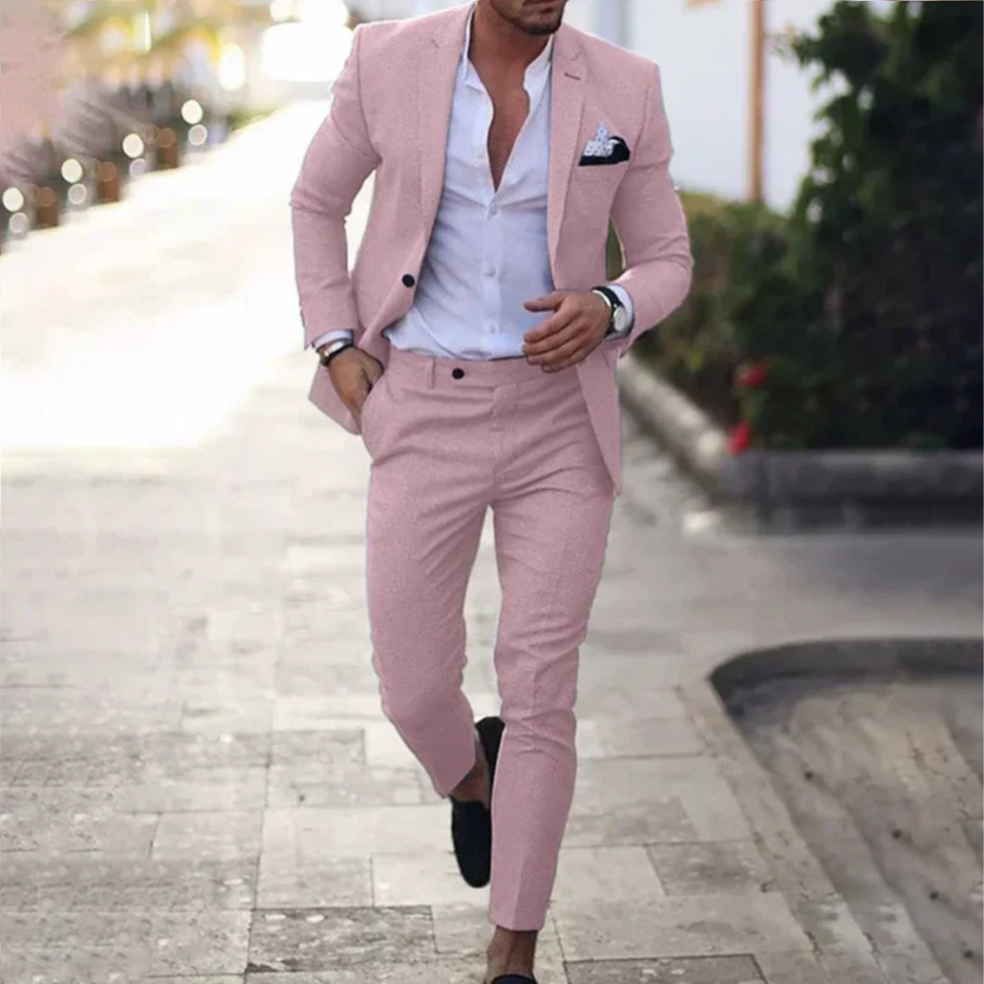 Asher - Casual suit set with trousers