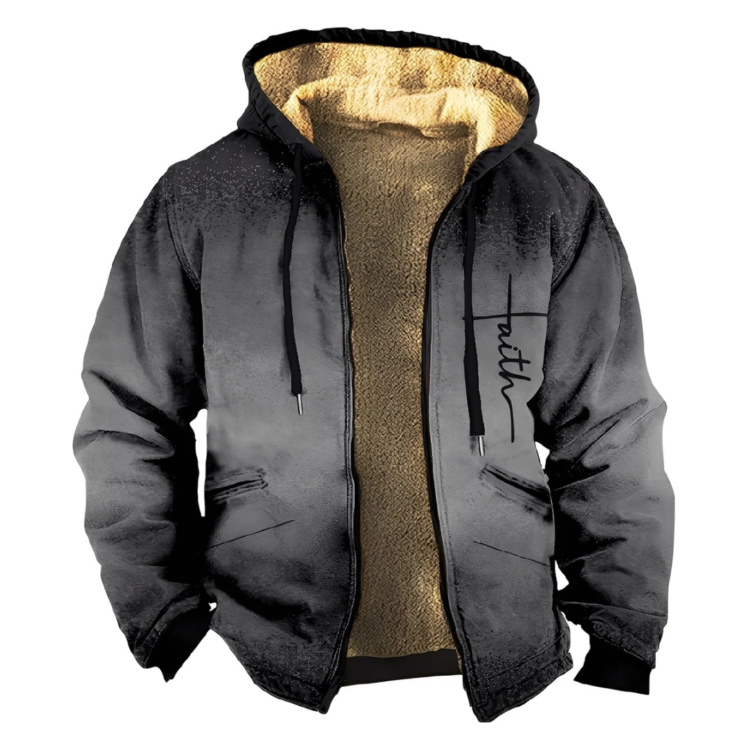 Mervin - Hooded jacket, comfy and elegant