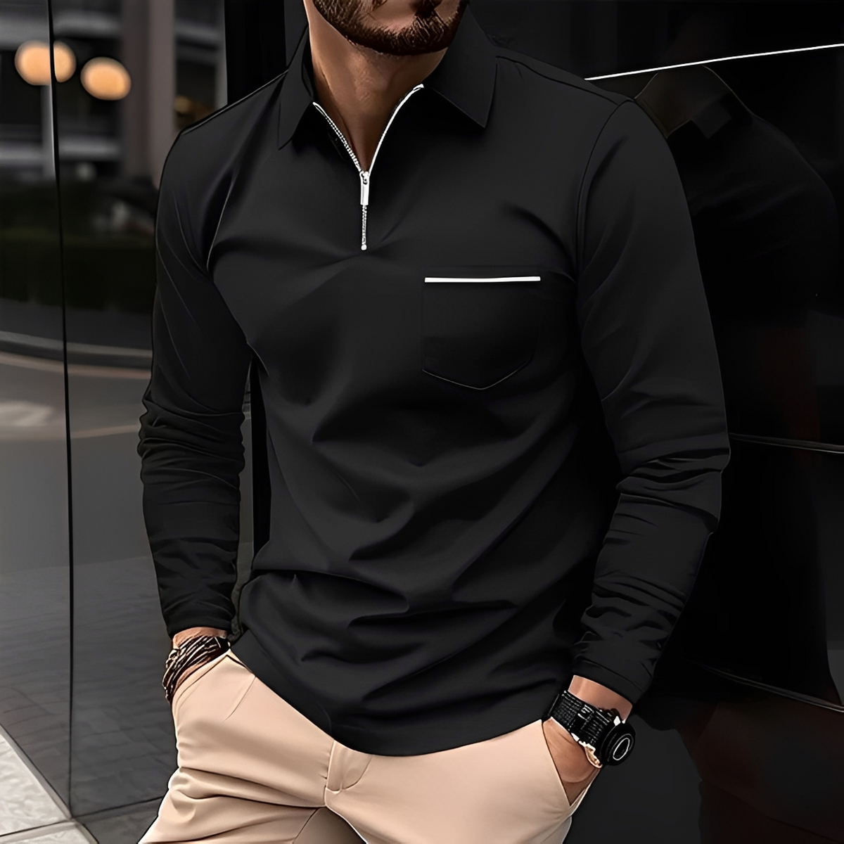 Randelle - Casual shirt with long sleeves
