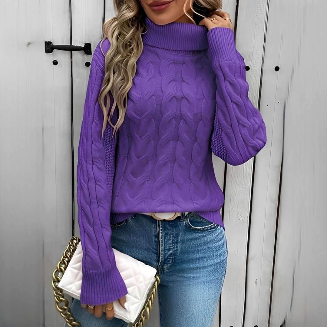 Amélie - Cozy and fashionable turtleneck sweater