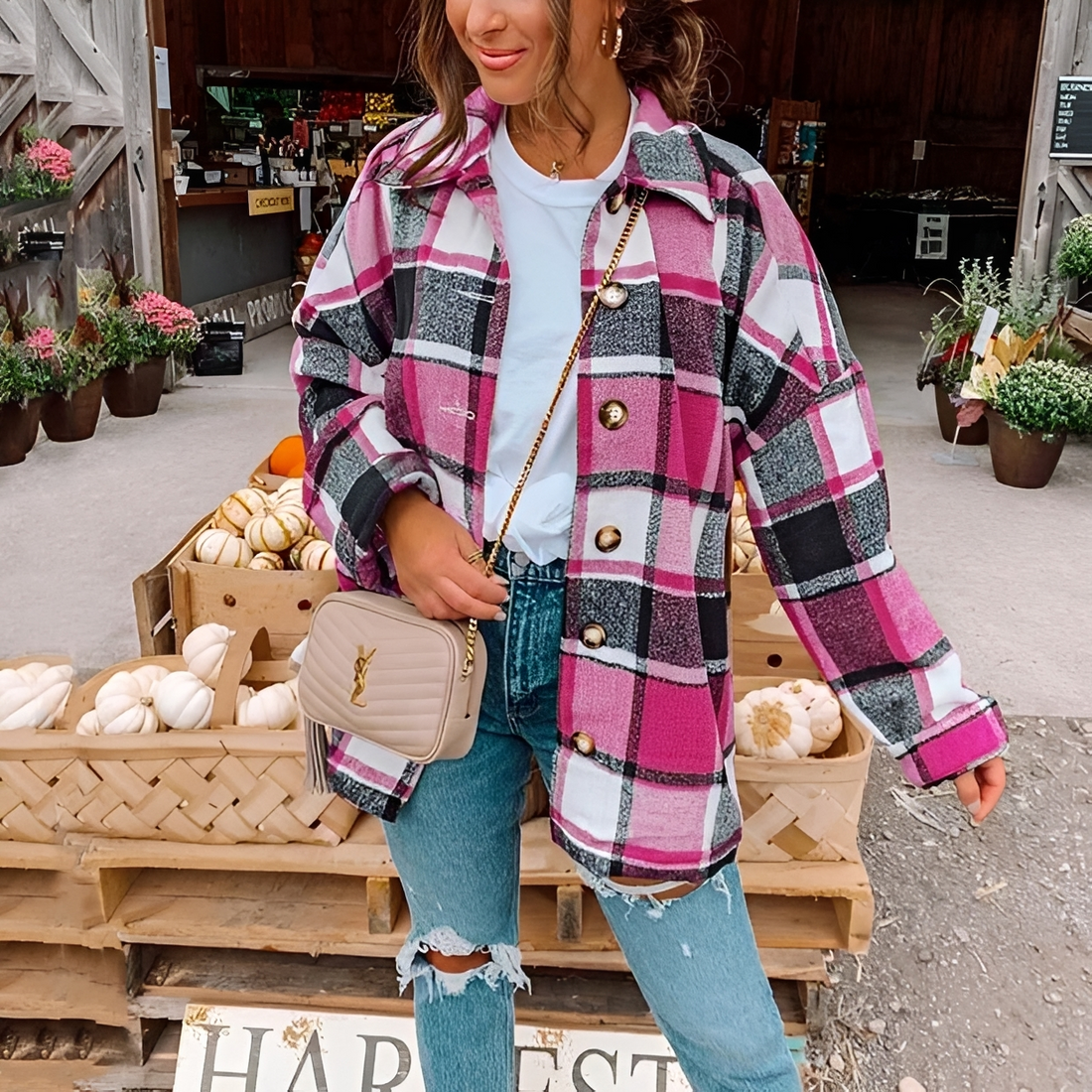 Anna - Stylish and cozy oversized shirt