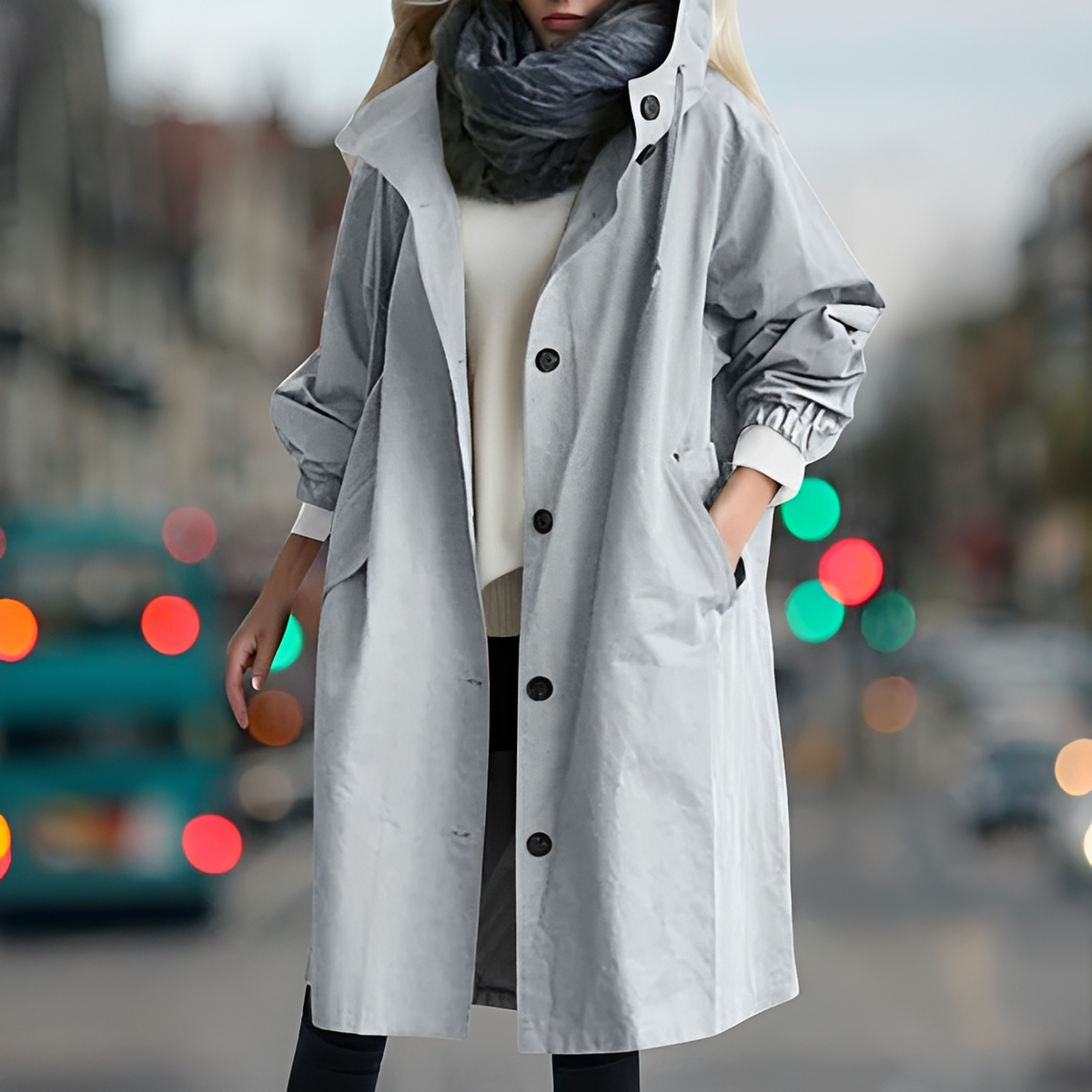 Ezza - Stylish and cozy raincoat