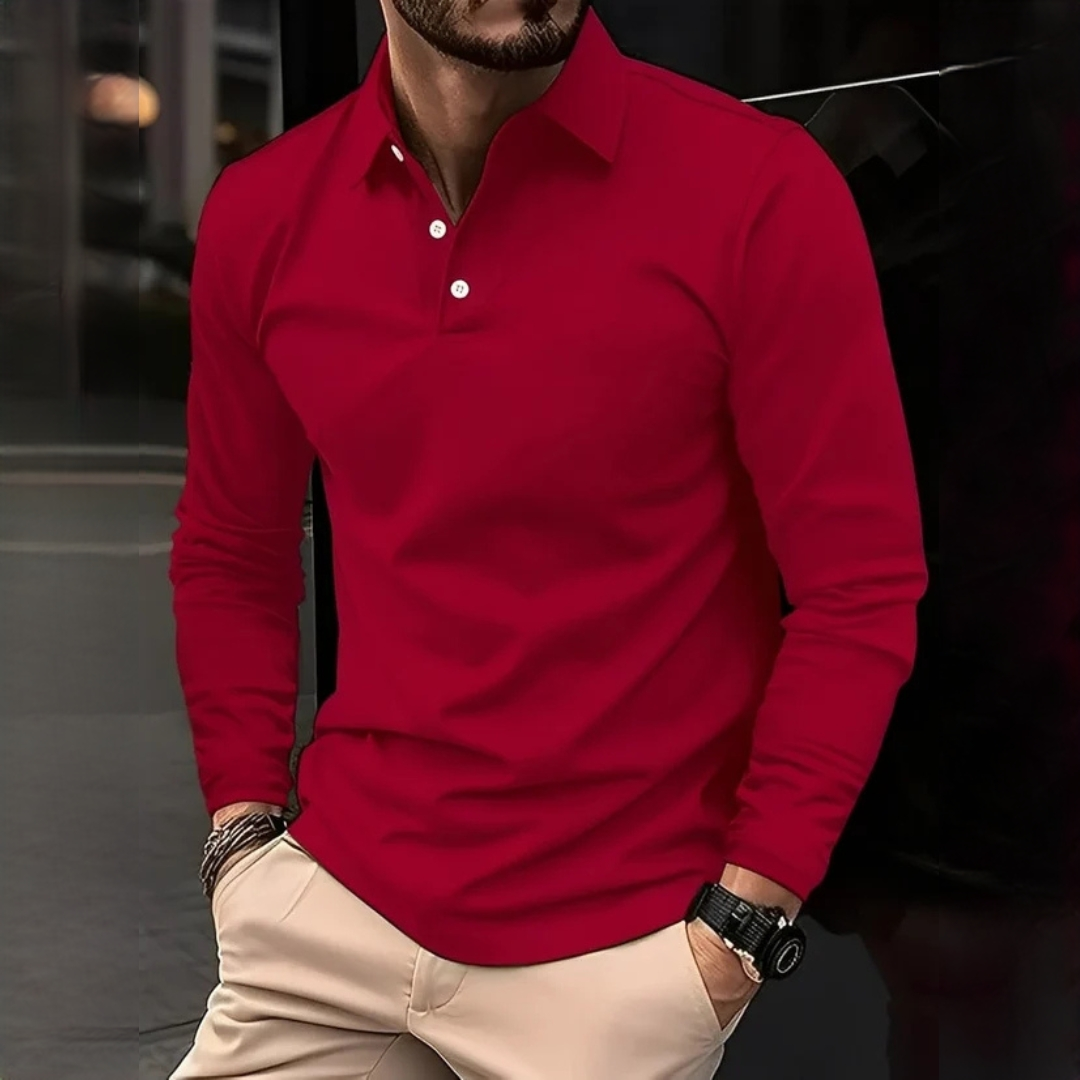 Brence - Timeless long-sleeve shirt
