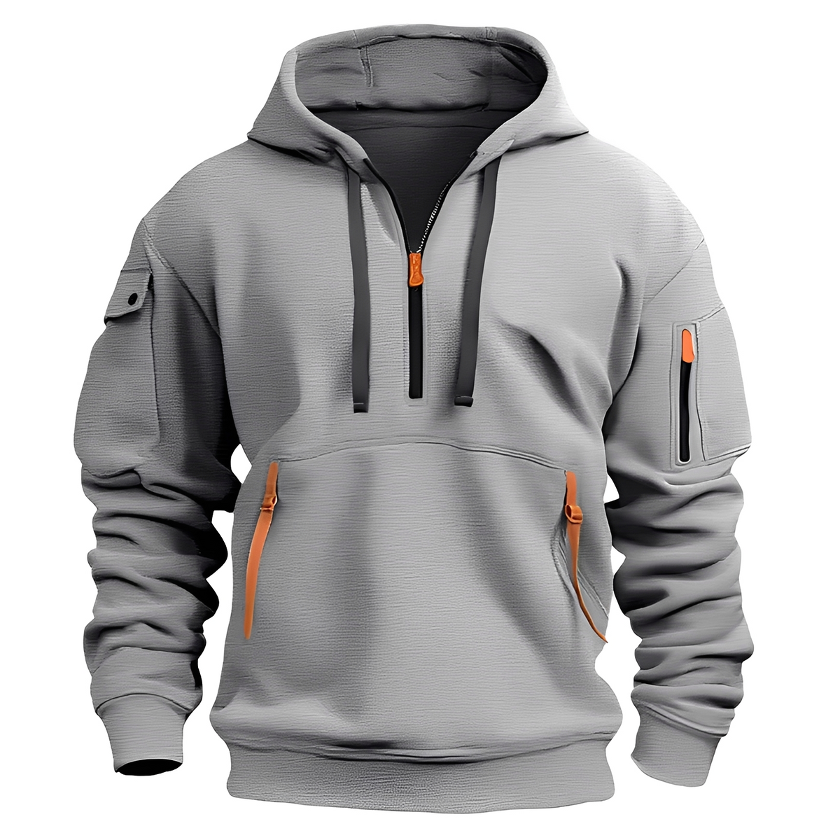 Norton - Sturdy half-zip hoodie